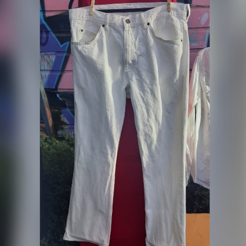 White Levi's 517 Vintage Orange Tab - Picture 4 of 4